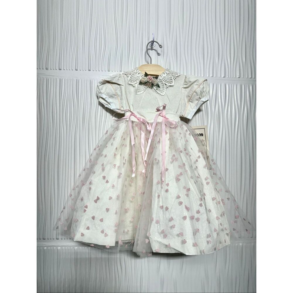 NWT Daisy Kingdom Vintage Girls Dress -2T- DEADSTOCK Collectors - made in USA - Picture 5 of 16